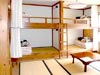 山小屋宿泊の基本は相部屋です。