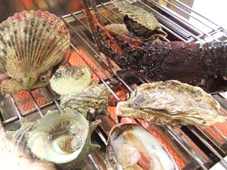 鳥羽名物の焼貝